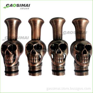 2013 new promotional 510 cowboy snake skull drip tips